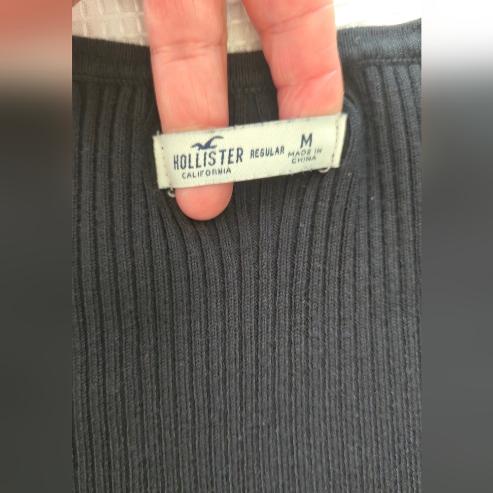 Hollister Black Underbust Sweater Dress - Picture 4 of 11